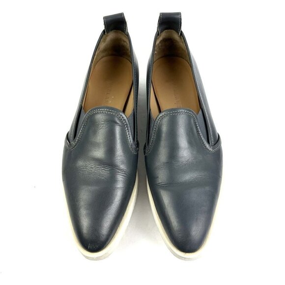 Everlane The Street Shoe 7.5 Loafers Gray White Slip On Comfort Made in Italy - Picture 2 of 10
